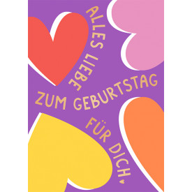 Alles Liebe zum Geburtstag...