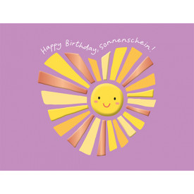 Happy Birthday, Sonnenschein!