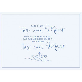 Tag am Meer....
