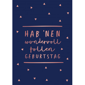 Hab 'nen wundervoll...