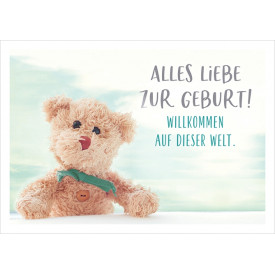 Alles Liebe zur Geburt!