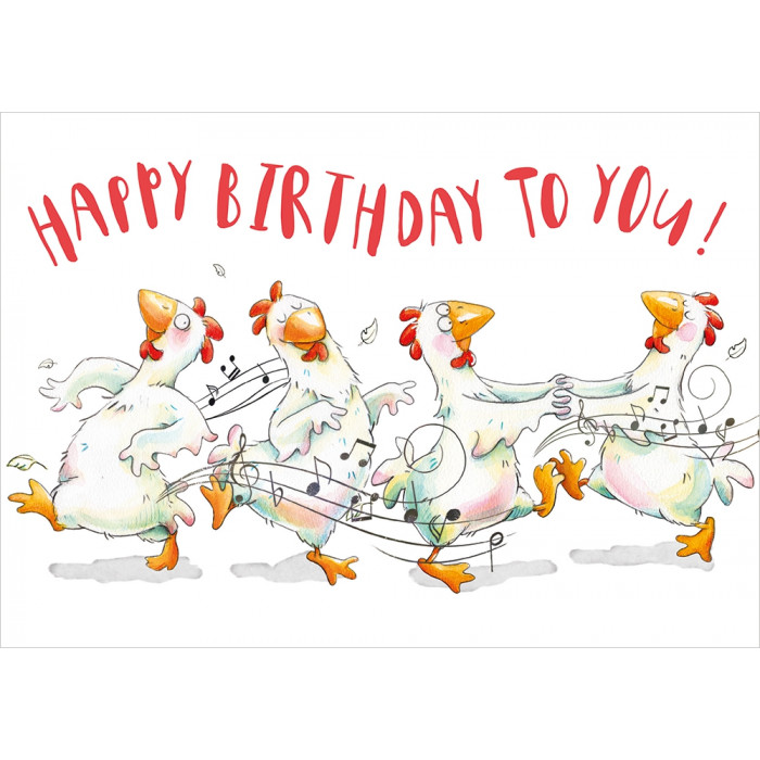 Happy Birthday to you! Happy Birthday to you!