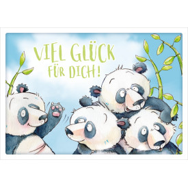 Viel Glück für Dich!