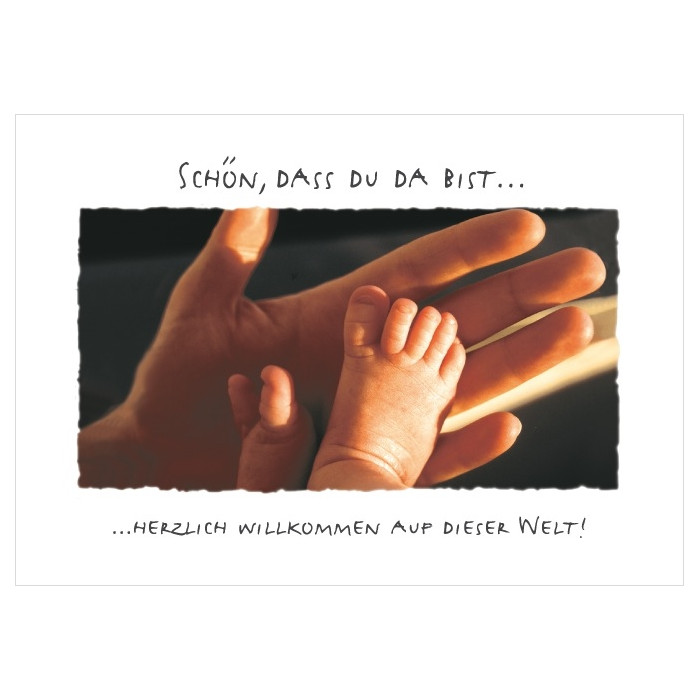 Schön, dass du da bist... Schön, dass du da bist...