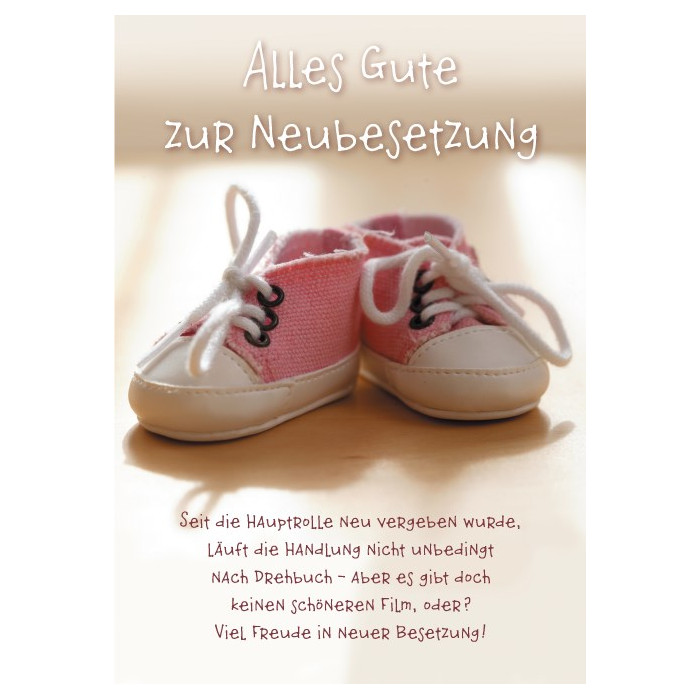 Alles Gute zur Neubesetzung Alles Gute zur Neubesetzung