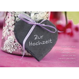 Zur Hochzeit