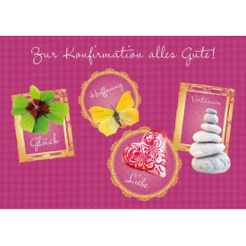 Zur Konfirmation alles Gute!