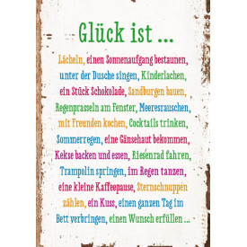 Glück ist...