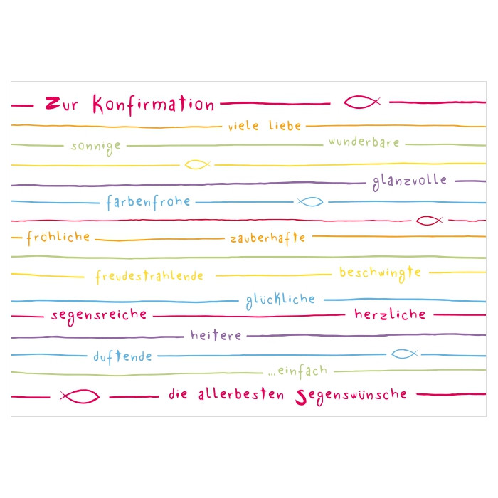 Zur Konfirmation Zur Konfirmation