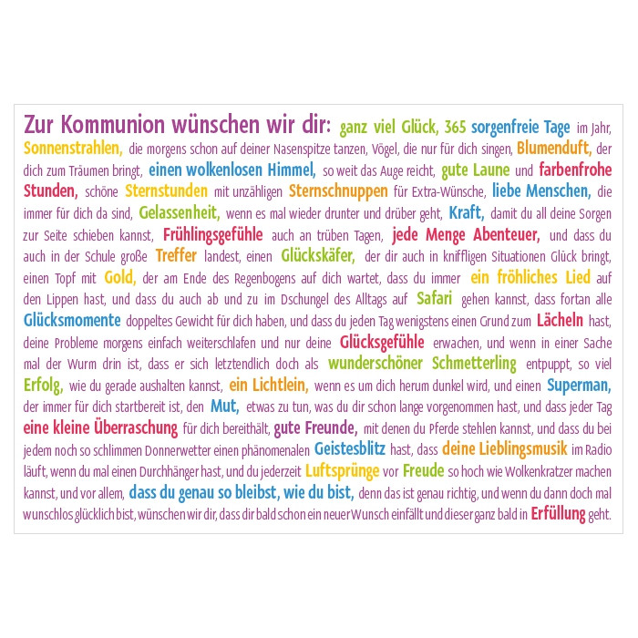 Zur Kommunion Zur Kommunion