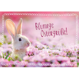 Blumige Ostergrüsse