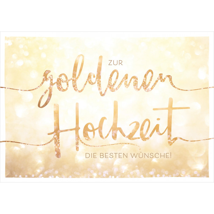 Zur goldenen Hochzeit Zur goldenen Hochzeit