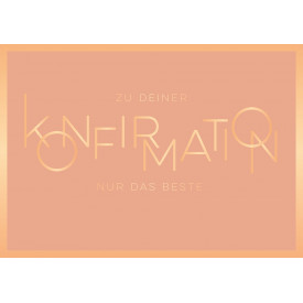 Zu deiner Konfirmation
