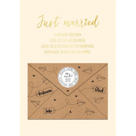 Just married