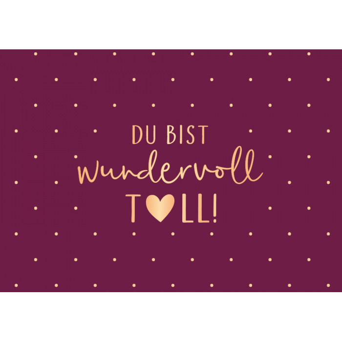 Du bist... Du bist...