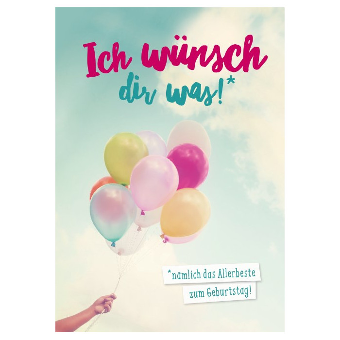 Ich wünsche dir was! Ich wünsche dir was!