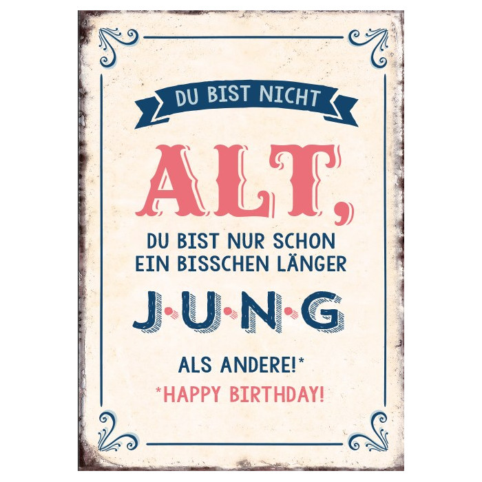 Du bist nicht alt Du bist nicht alt