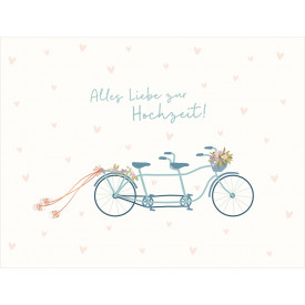 Alles Liebe zur Hochzeit!