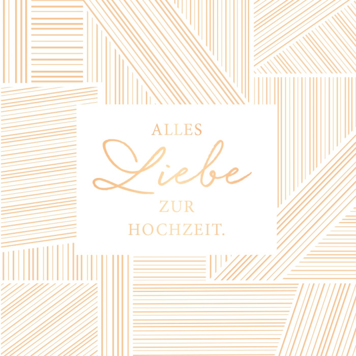 Alles Liebe zur Hochzeit. Alles Liebe zur Hochzeit.