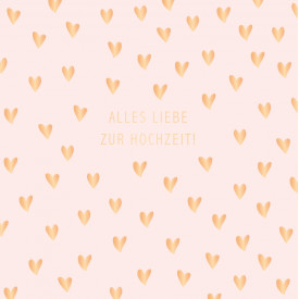 Alles Liebe zur Hochzeit!