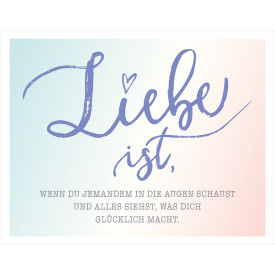 Liebe ist,...