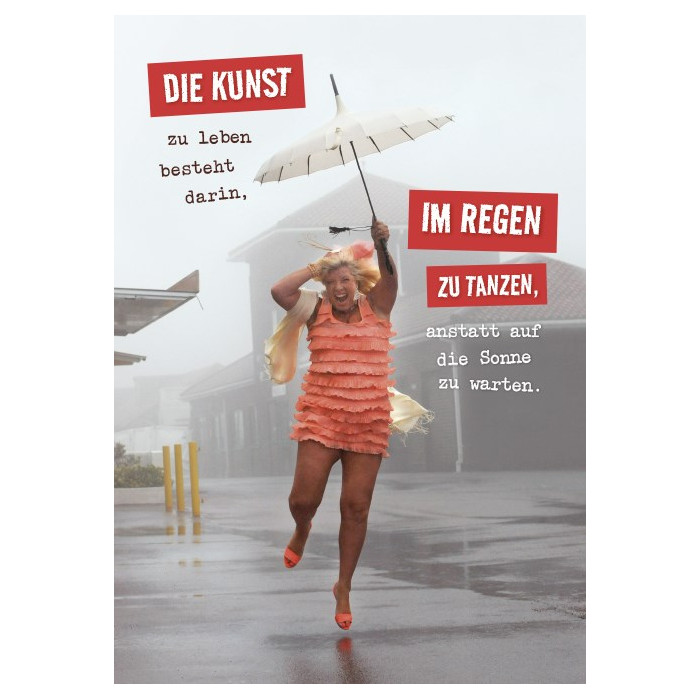 Die Kunst zu leben… Die Kunst zu leben…