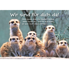 Wir sind für dich da!