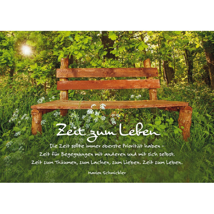 Zeit zum Leben Zeit zum Leben