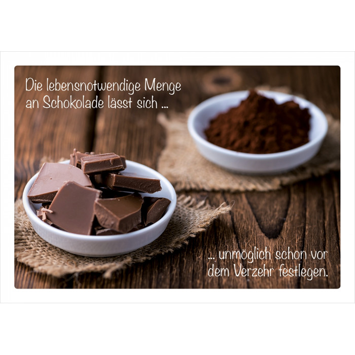 Die lebensnotwendige Menge... Die lebensnotwendige Menge...