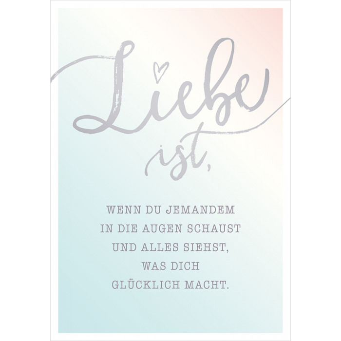 Liebe ist,... Liebe ist,...