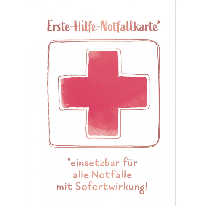 Erste-Hilfe-Notfallkarte*