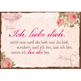 Ich liebe dich