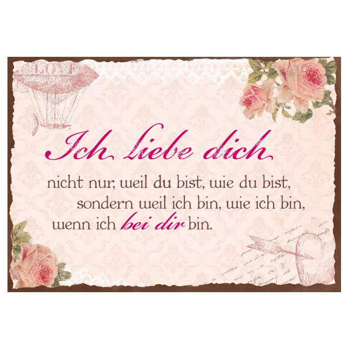 Ich liebe dich Ich liebe dich