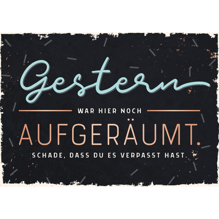 Gestern war hier noch... Gestern war hier noch...