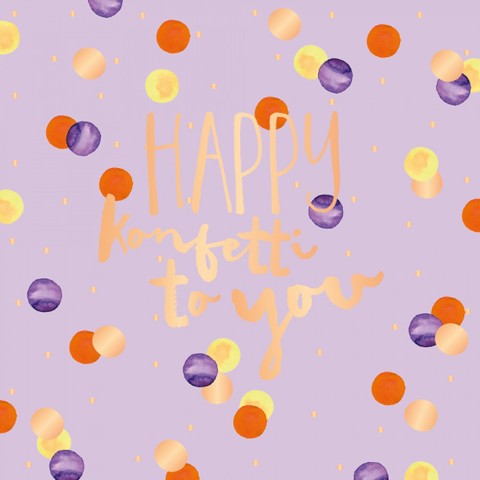 Happy Konfetti Happy Konfetti