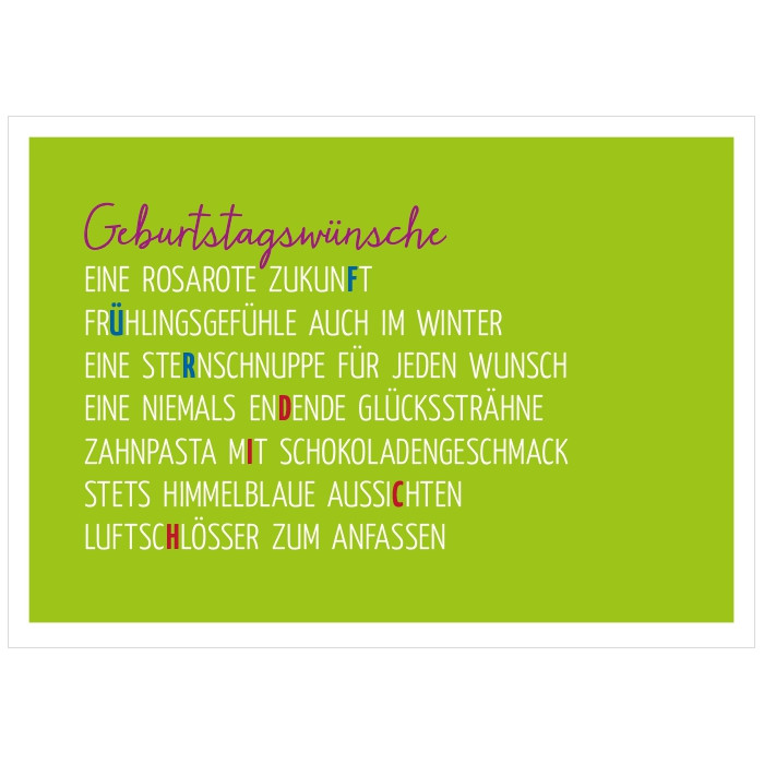 Geburtstagswünsche Geburtstagswünsche