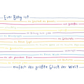 Ein Baby ist…