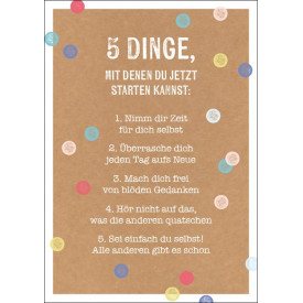 5 Dinge